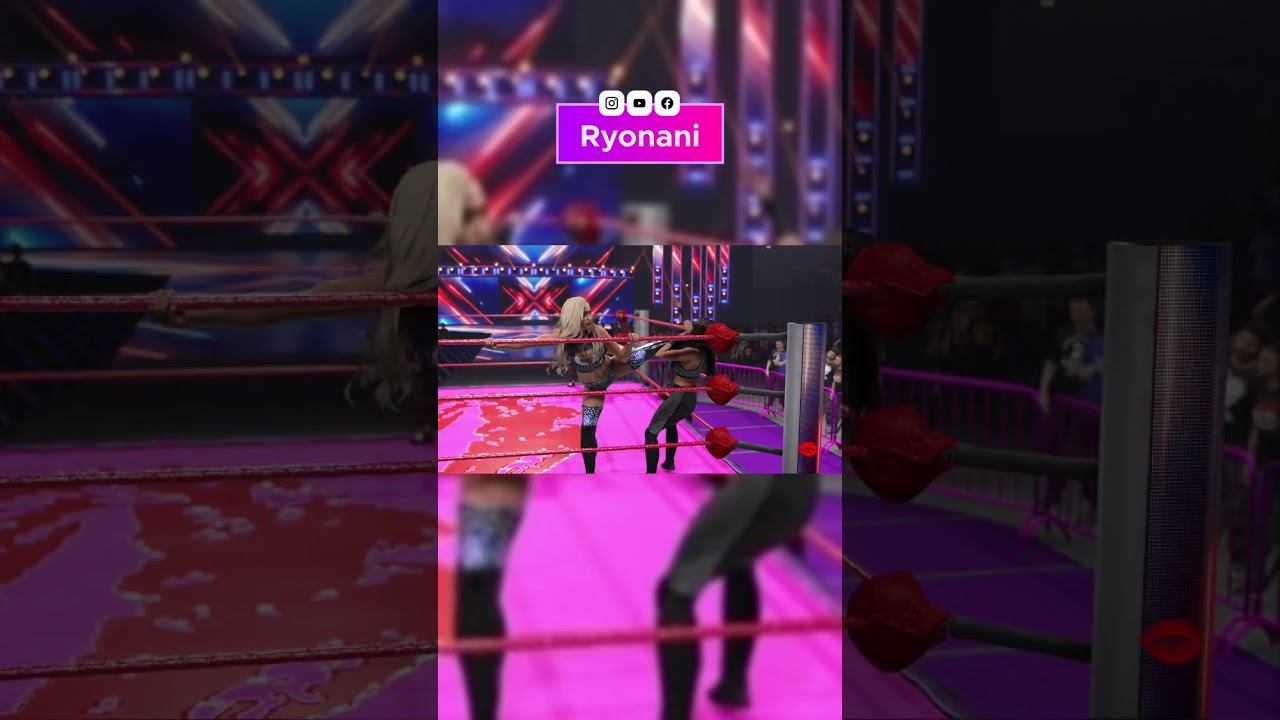 #WWE2K24 | Two on Two Tag Team Match | Sexy Blonde vs Katana Chance and Kayden Carter | Sexy Sat