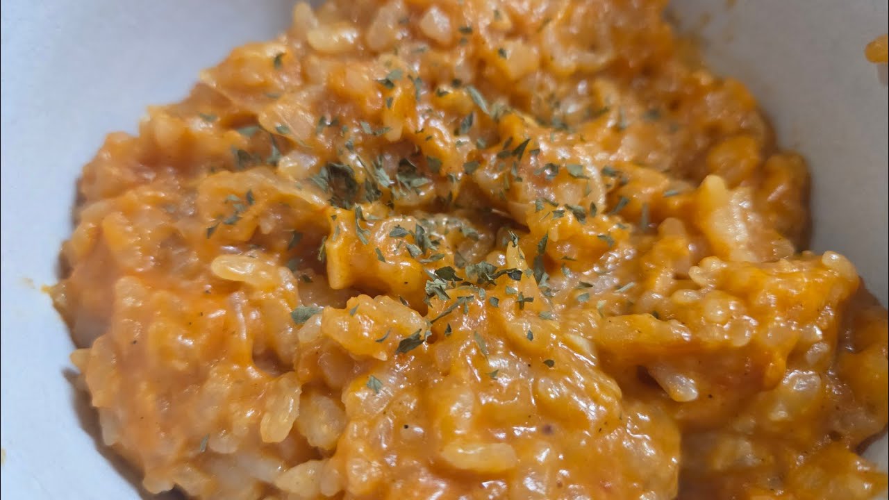 【#飯テロ #男飯】トマトチーズリゾット & 照り焼きチキン