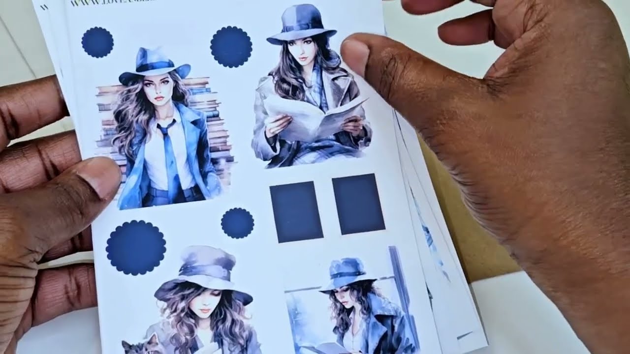 NEW RELEASE — Secrets & Silhouettes Sticker Collection