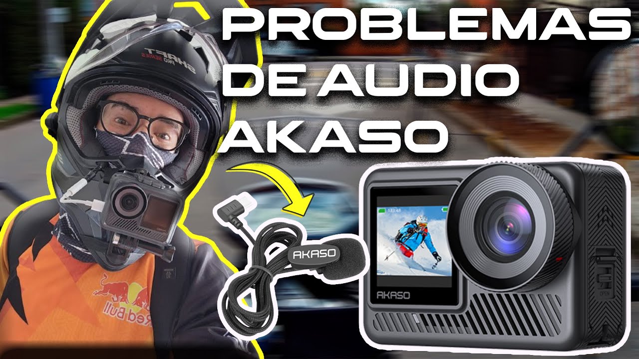 Problemas de AUDIO AKASO BRAVE 8  LITE 😒