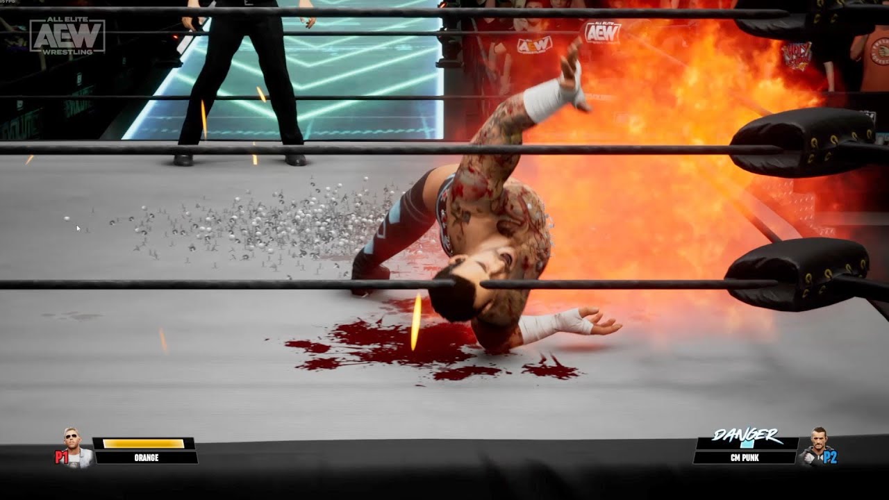 All the weapons you can use in AEW Fight Forever game
