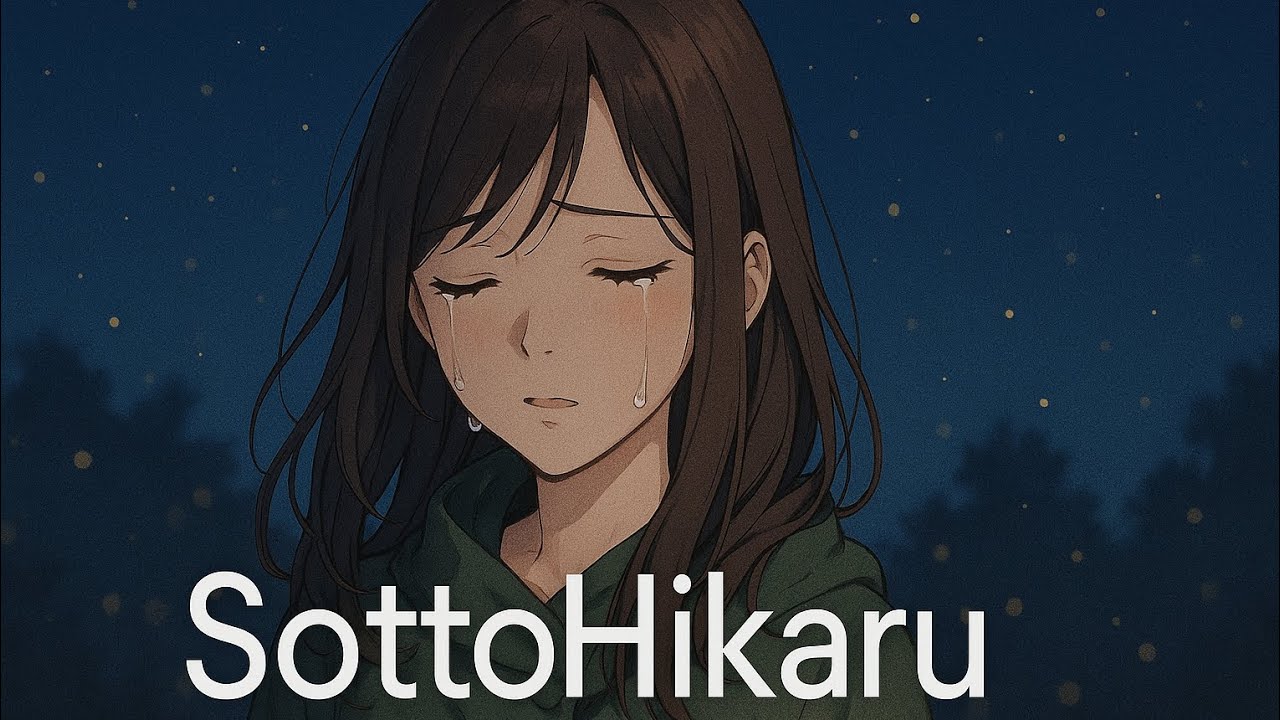 SottoHikaru (そっと光る) | Original Japanese Sad Song #JpopBallad #SlowSong #AnimeVibes #JapaneseBallad