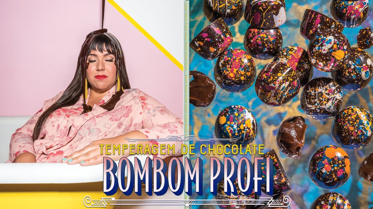 TEMPERAGEM DE CHOCOLATE E BOMBOM PROFISSIONAL | GANACHE DE MARACUJÁ | RAIZA COSTA