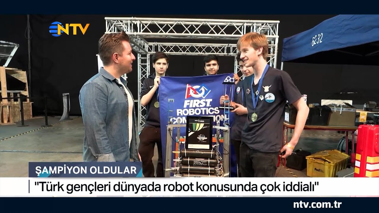 Türk öğrenciler dünyanın en büyük robot yarışmasında birinci oldu (Tekno Hayat 26 Mart 2022)