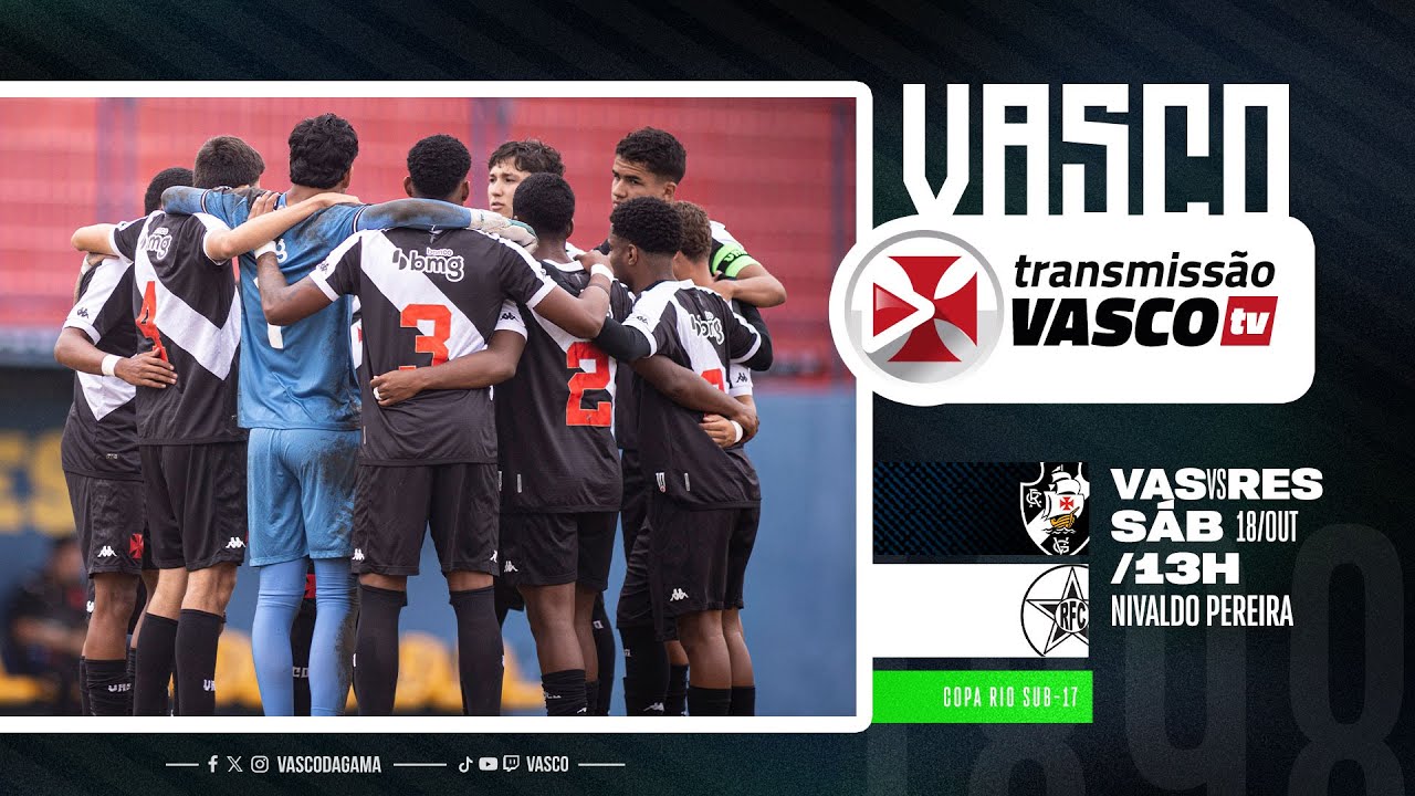 AO VIVO - VASCO x RESENDE | COPA RIO SUB17 - VASCOTV