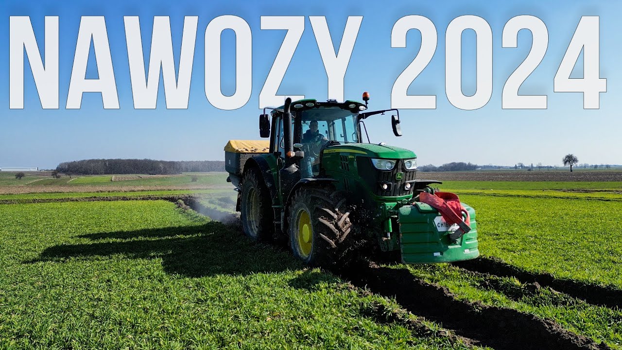 ☆ Orka I Nawozy Naraz??? Jeleń Bokiem W Koleinach! ☆ GR @CHIBOWSKI ☆ John Deere 6155M & Bogballe ☆