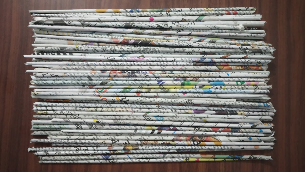 3 Easy Waste Material Craft Ideas with newspaper | DIY Best out of waste