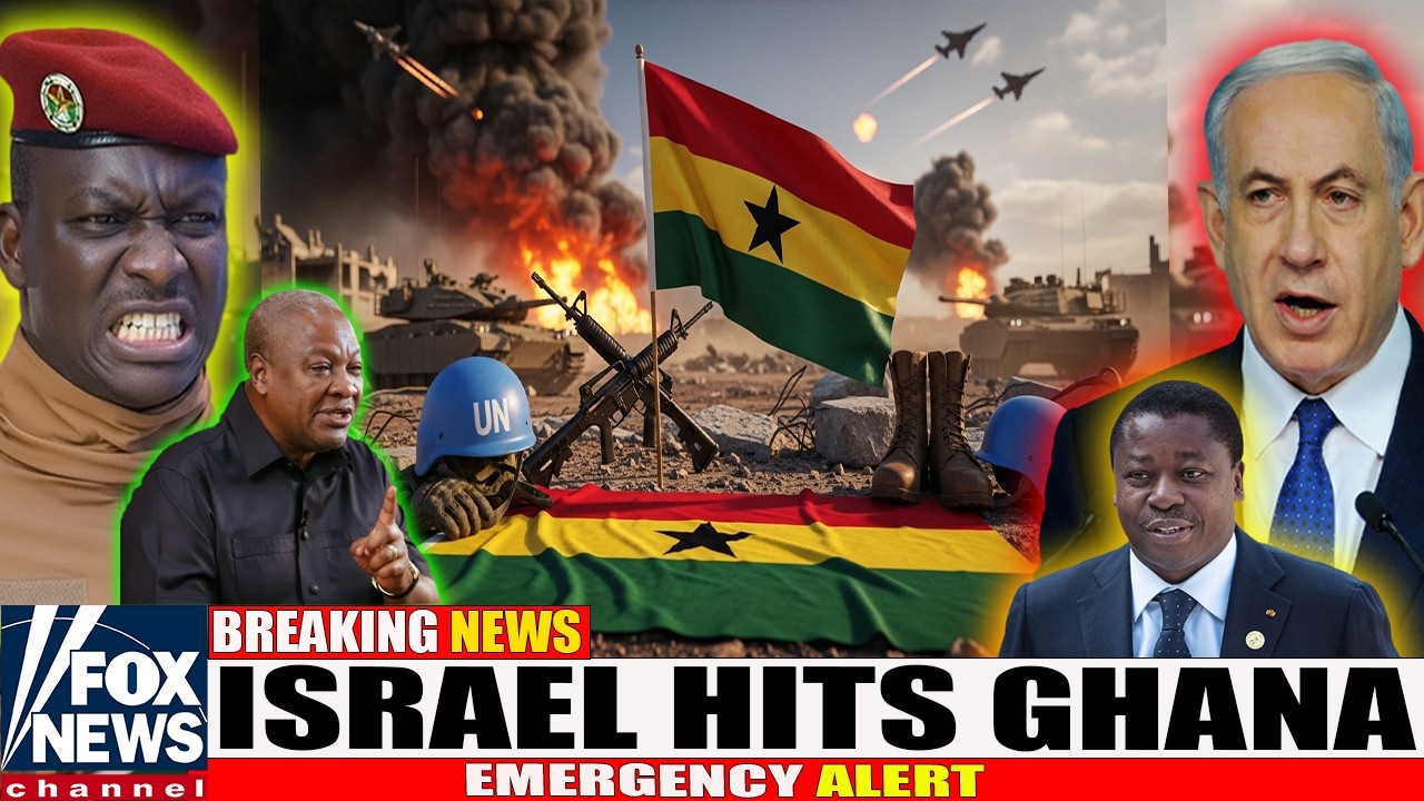 BREAKING: TRAOR&Eacute; RETALIATES After Israel B0mb H!ts Ghana Soldiers in Lebanon | Black Maria Crisis