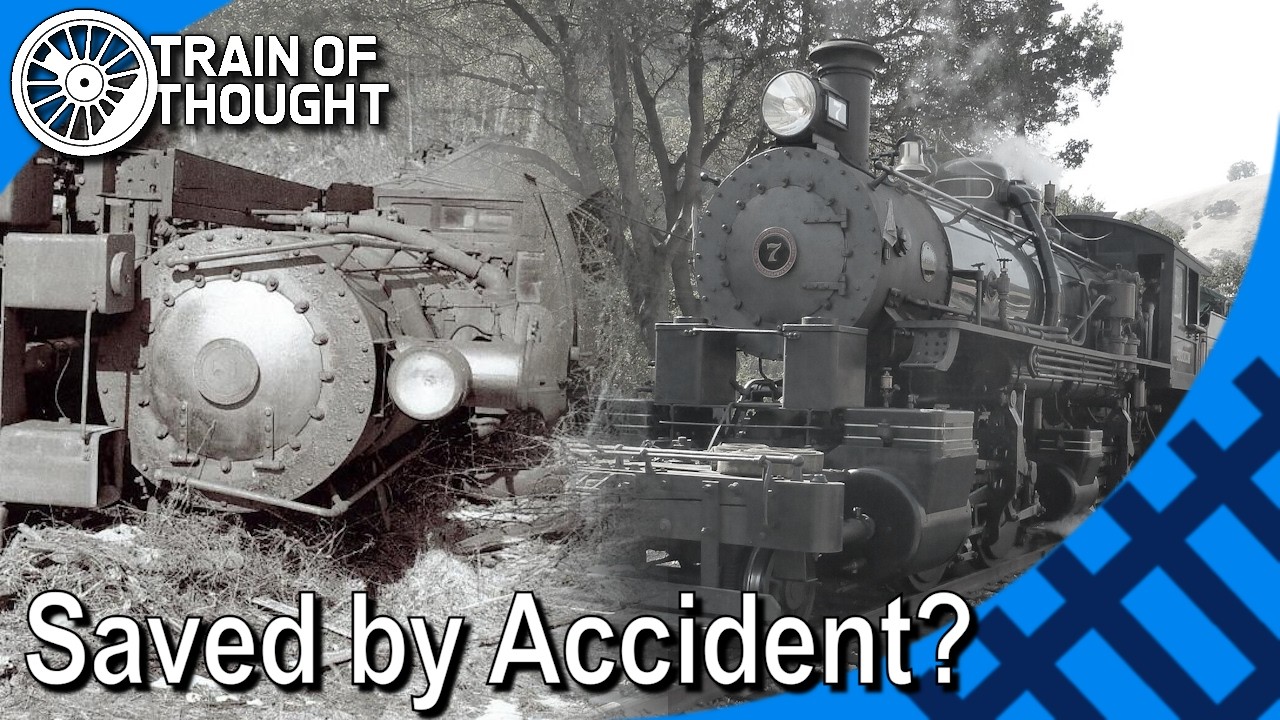 How Crashing a Locomotive saved it from Scrap - 