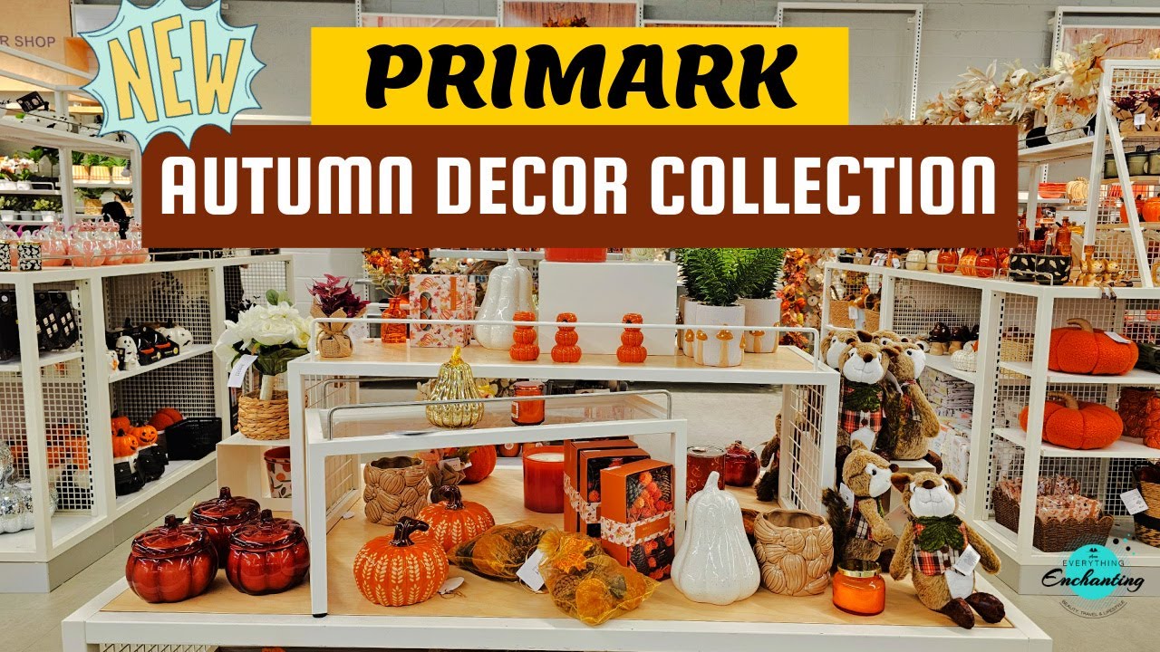 PRIMARK Autumn 2025 Decor Shopping | Fall home decor finds, what's new in Primark Milton Keynes