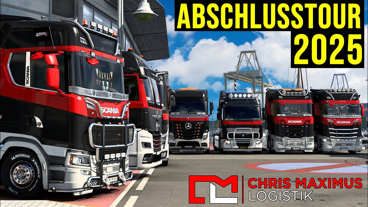 ETS2 TruckersMP ★ Abschlusstour 2025 I SonntagsTour 🔴 LIVE [3085] EURO TRUCK SIMULATOR 2
