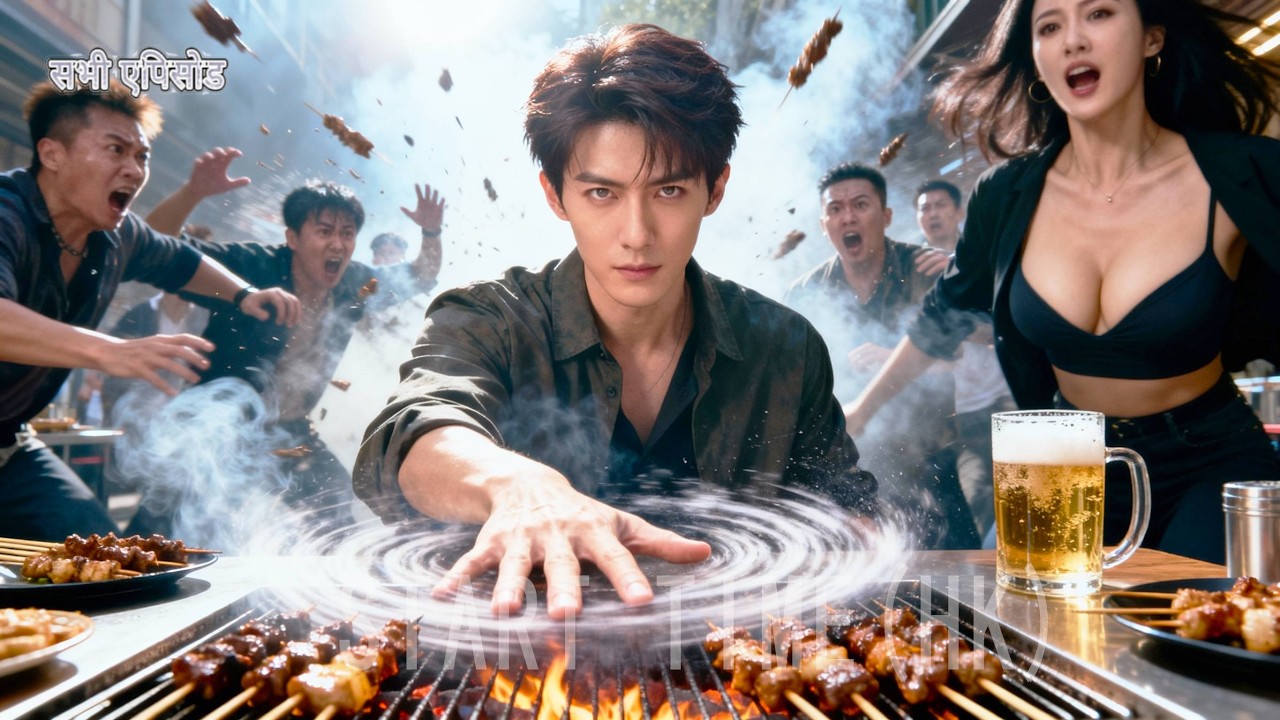 सड़क किनारे बारबेक्यू खा रहे बेघर को गुंडों ने छेड़ा, एक ही हथेली में सब उड़ गए!