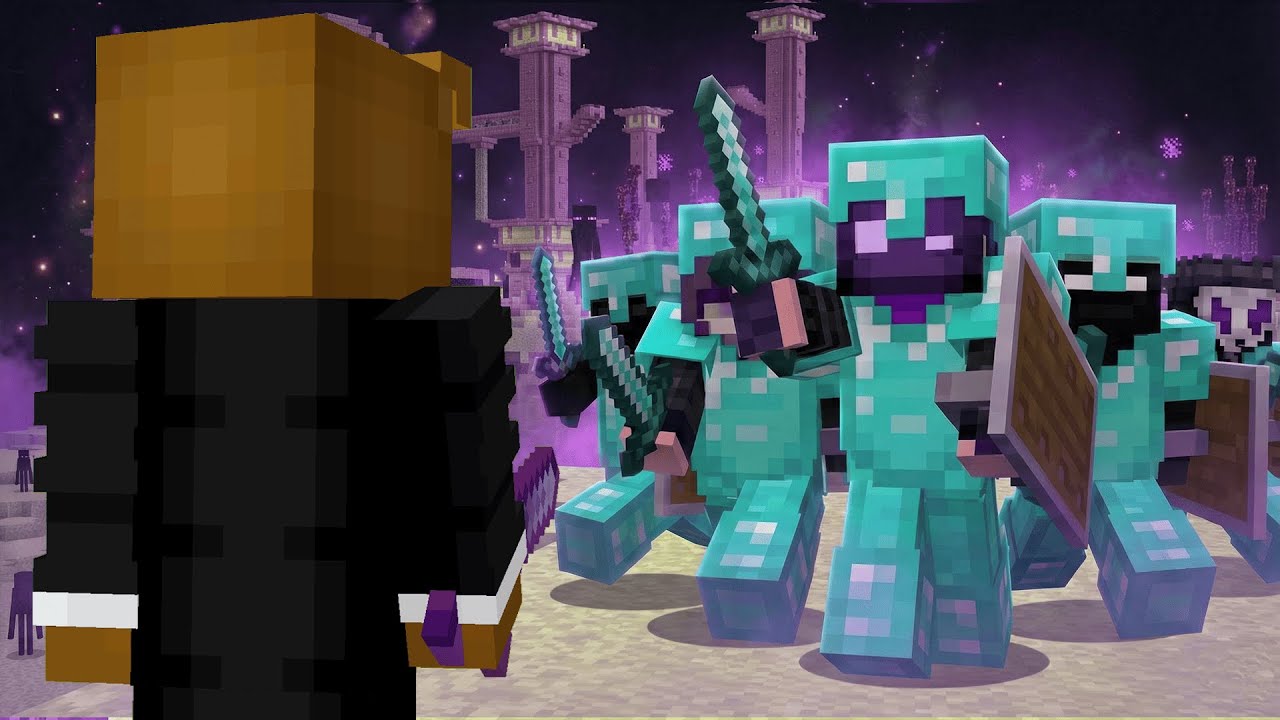 Cum Am Scapat din End pe Minecraft...