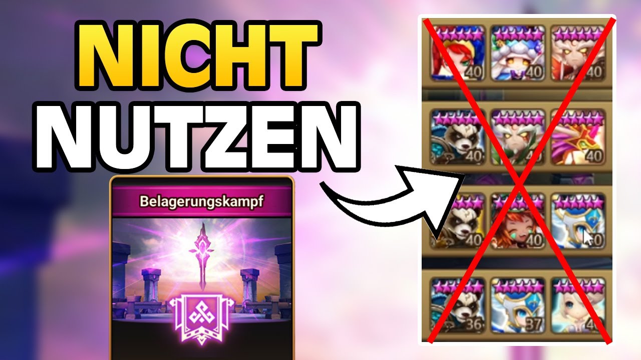 ER WOLLTE BK UND RTA HILFE, DAS SIND MEINE TIPPS! | Summoners War Deutsch Account Hilfe