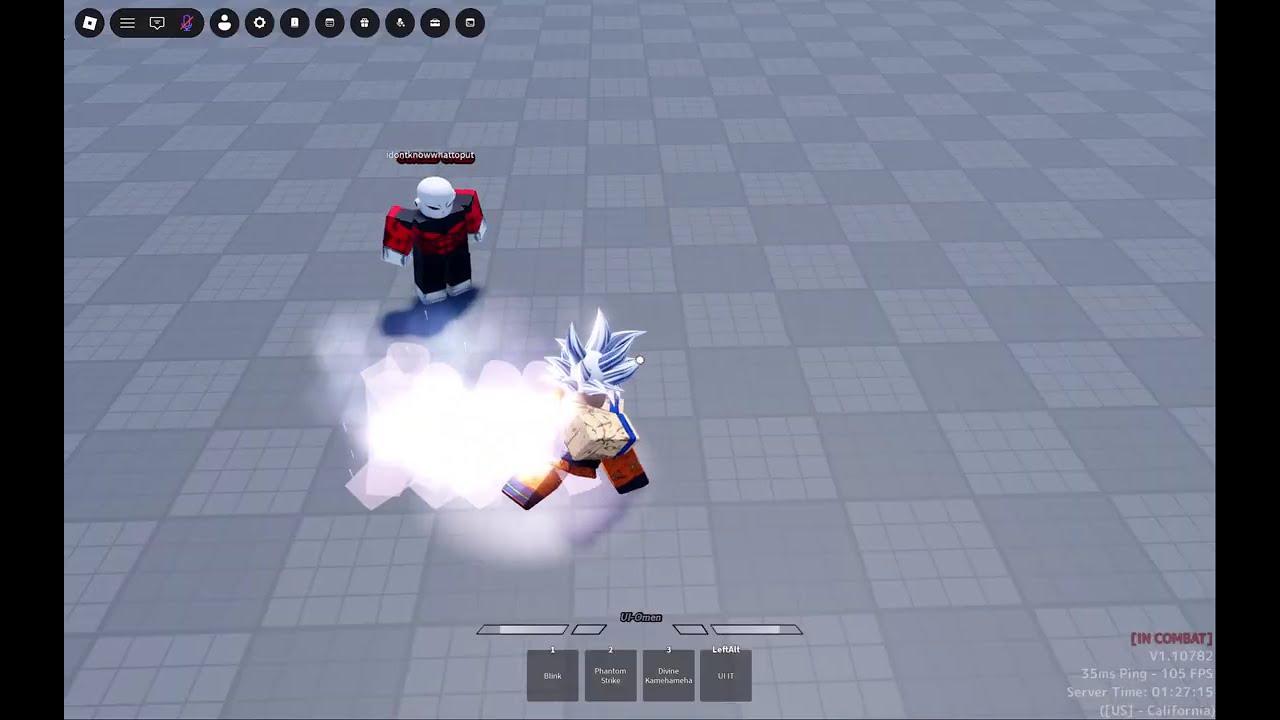 Son Goku Ultra Instinct AUTO DODGING system | Jump Showdown Skill Builder