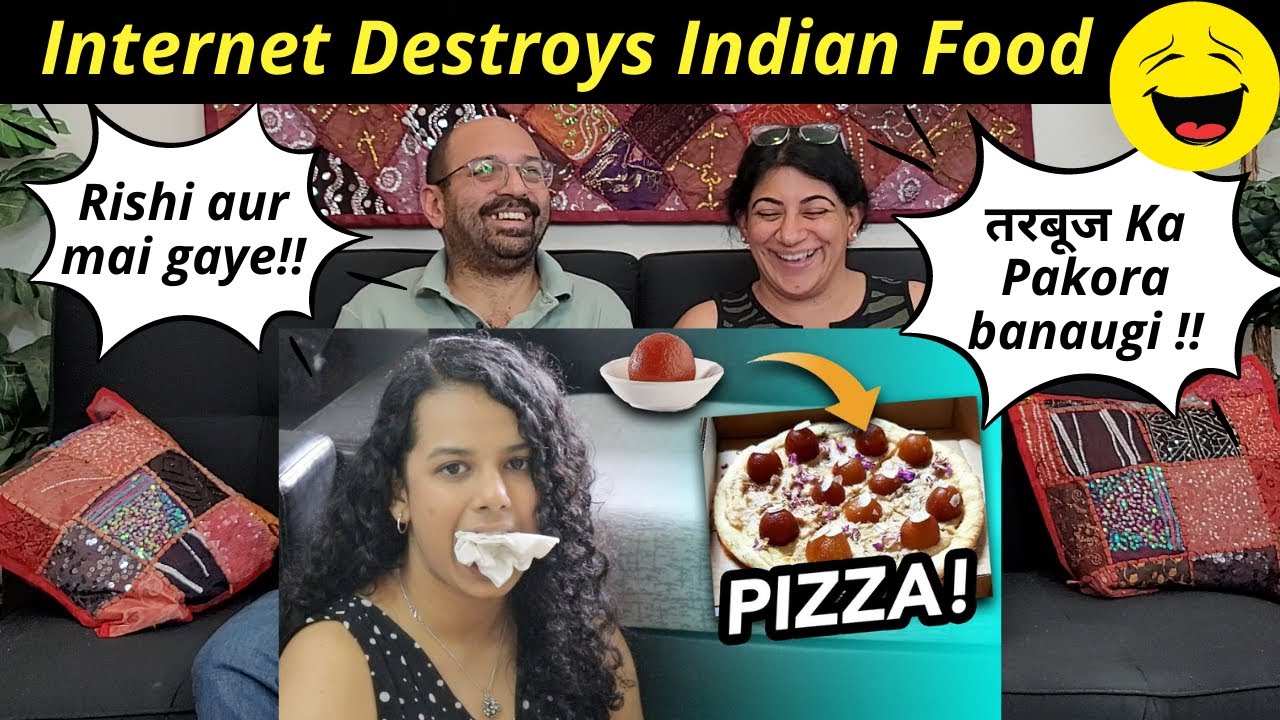 Internet Destroys Indian Food | Slayy Point | Indian American Reaction !! 😁🤣