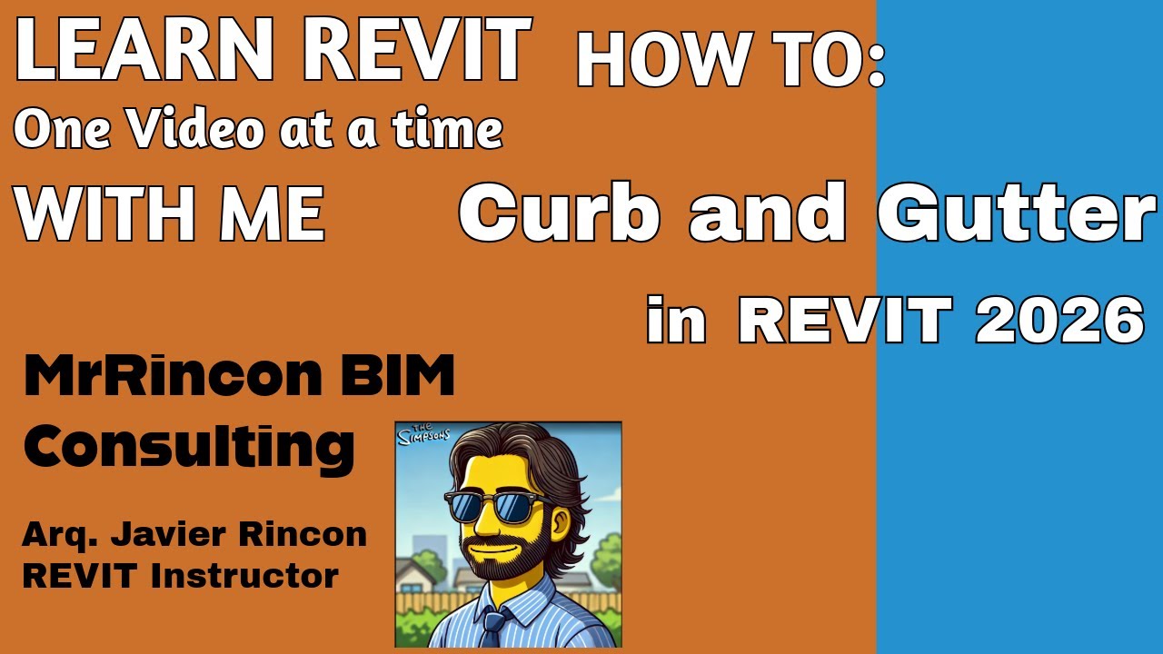 Curb and Gutter REVIT 2026