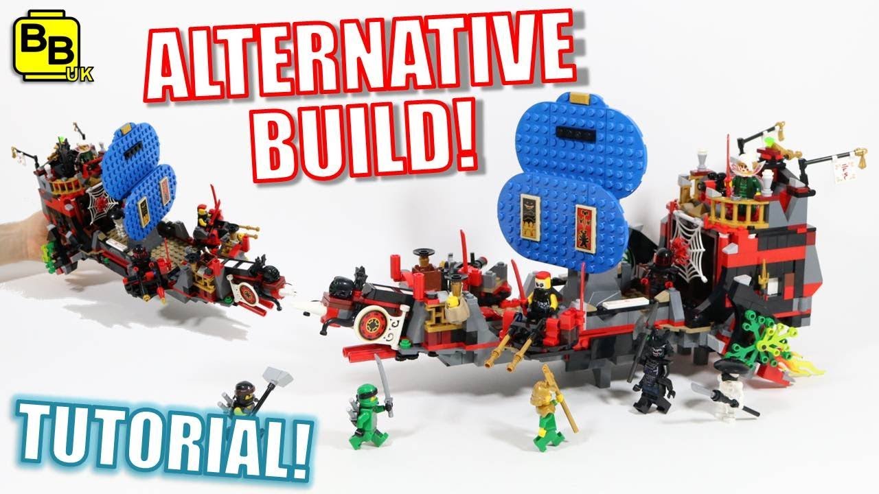 LEGO NINJAGO 70643 ALTERNATIVE BUILD GARMADON'S GALLEON!