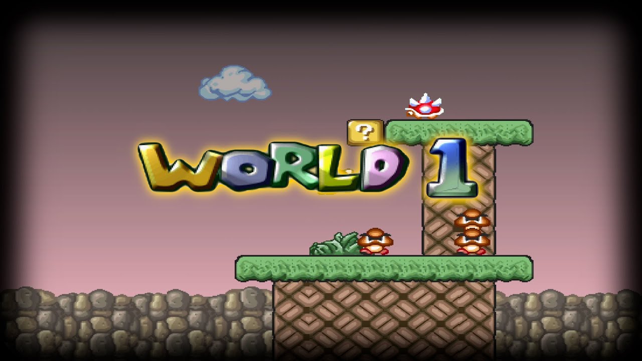 Mario Forever Powerless Adventure 1.5 World 1 Gameplay