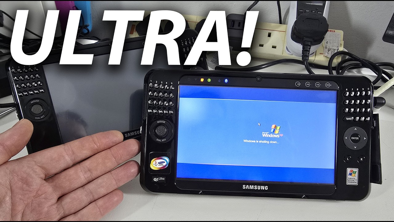 Когда-то это было БУДУЩЕЕ вычислительной техники — Samsung Q1 ULTRA! (X2)