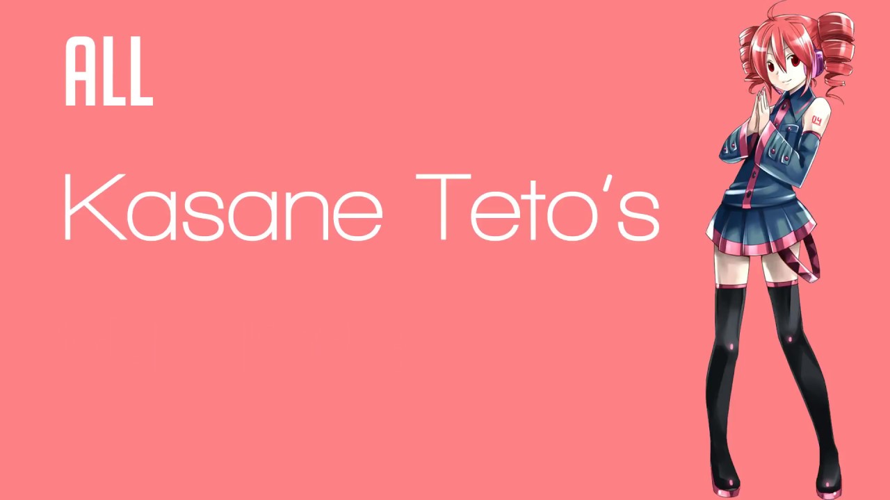All Kasane Teto's versions