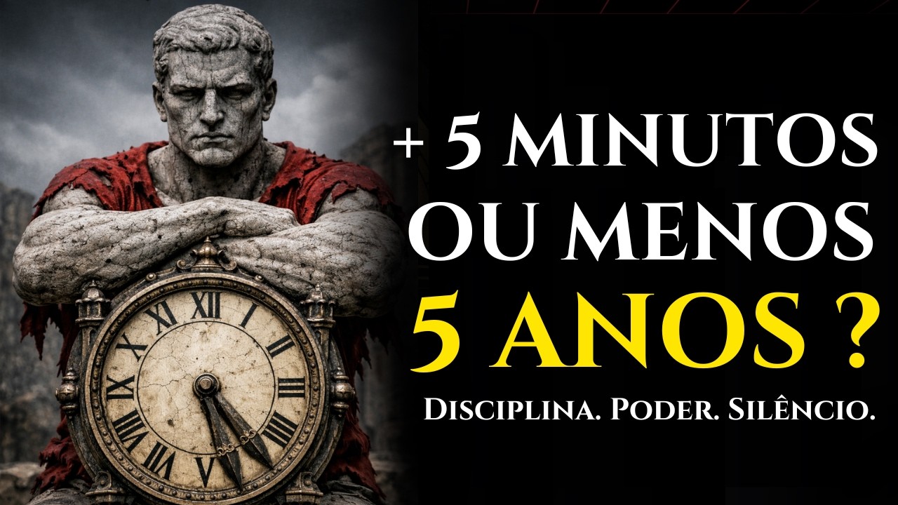 5 da Manhã: o Hábito que pode MUDAR  seus próximos 5 ANOS  | Estoicismo Explica