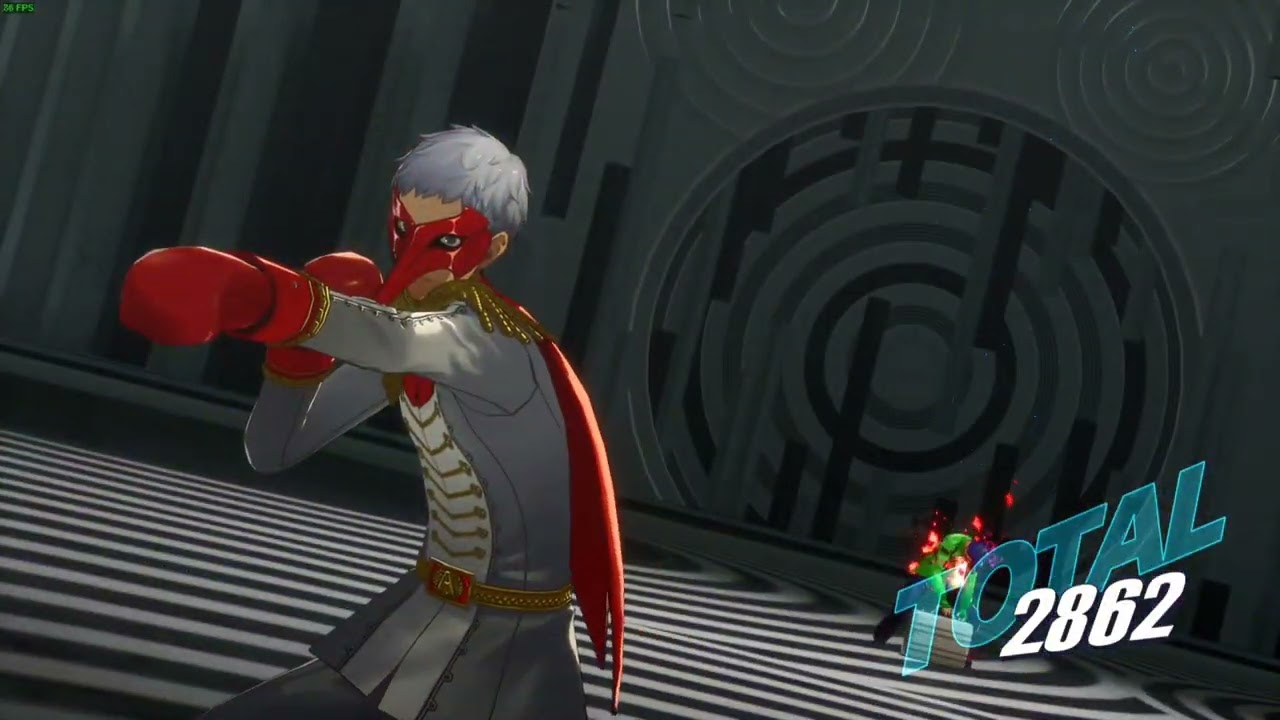 Jin and Takaya Boss Fight but with P5 music - Persona 3 Reload