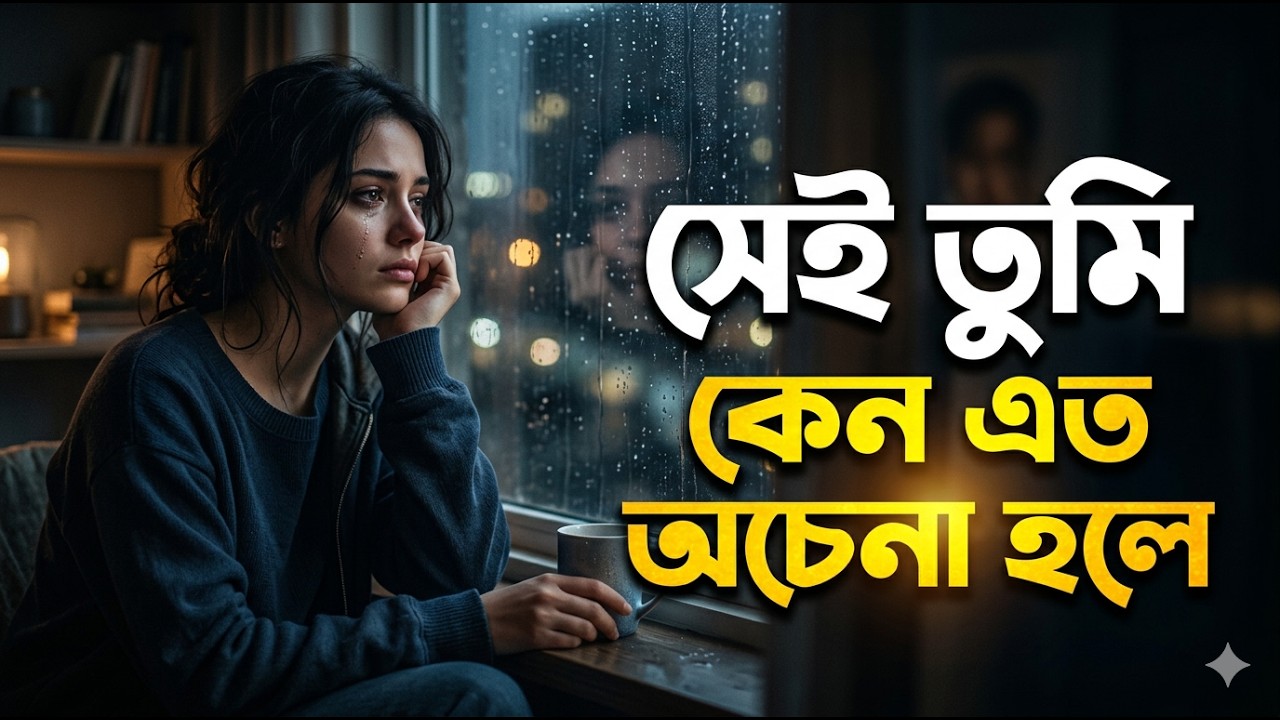 সেই তুমিকেন এত অচেনা হলে l Shey Tumi Keno Ato Ochena Hole (Lyrical Video) Heart Touching Song 2026