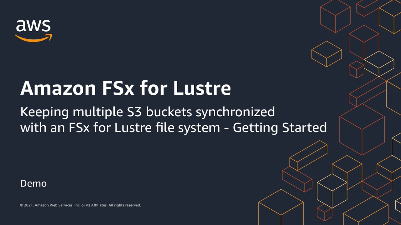 Keeping Multiple S3 Buckets Synchronized with an FSx for Lustre File System | Amazon Web Services