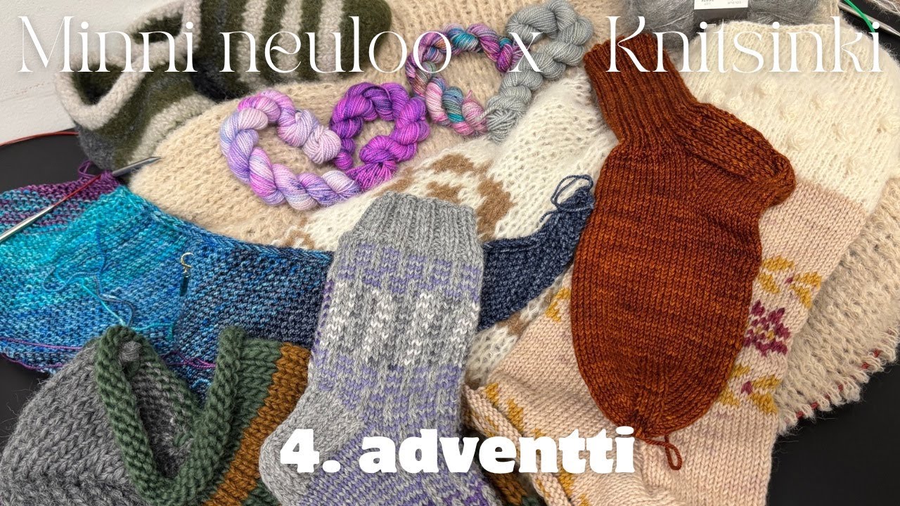 4. adventti Minni neuloo x Knitsinki