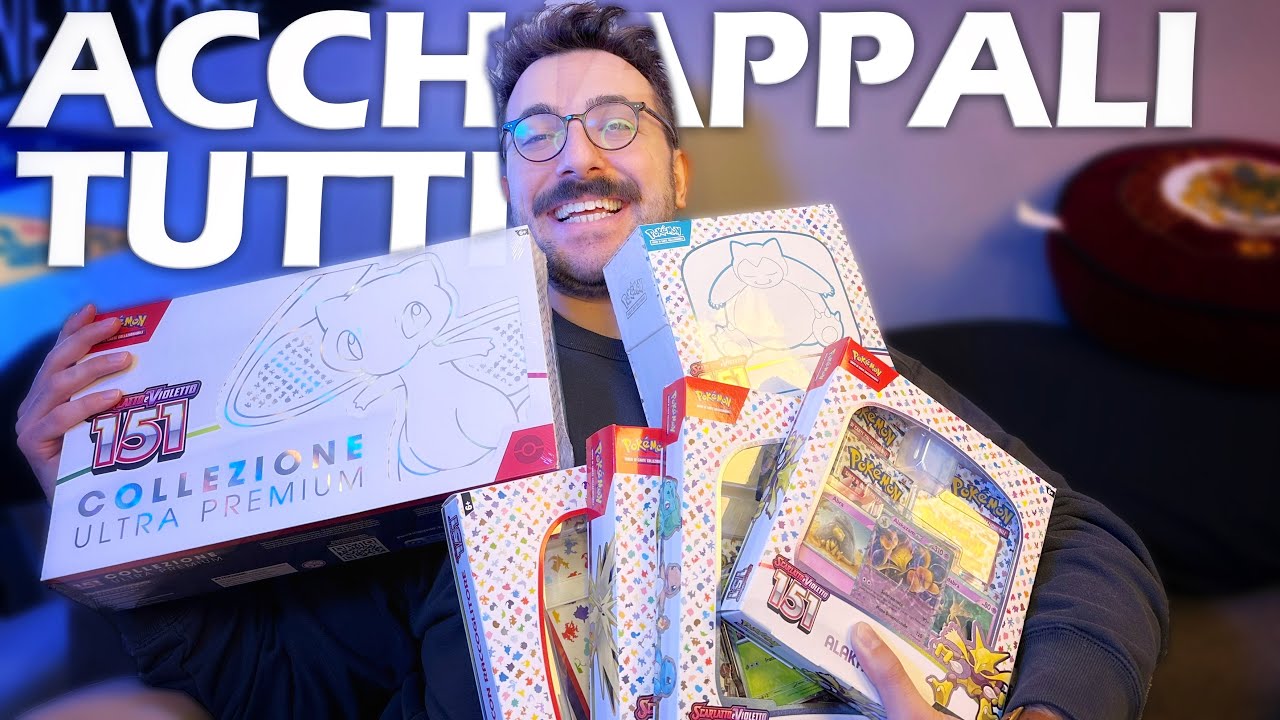 COMPLETO IL SET 151?? OPPURE FALLISCO?!? - Apro tutte le espansioni del set 151 di Pokémon