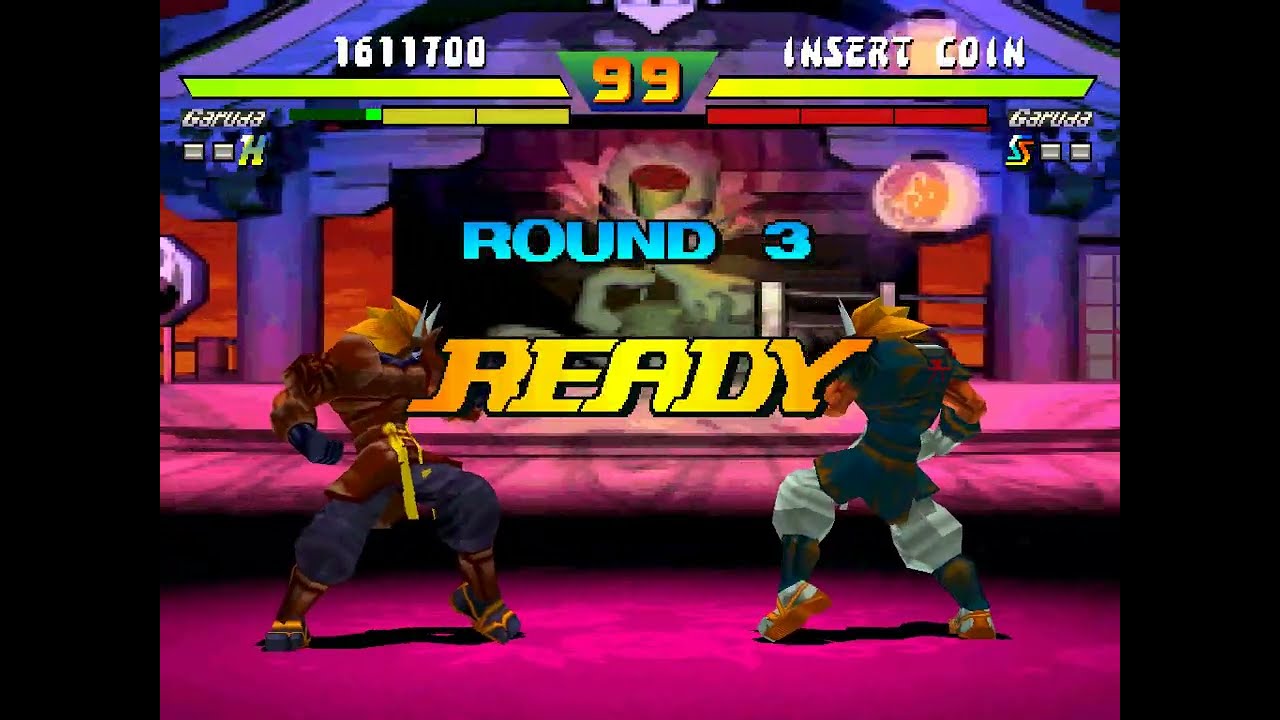 Street Fighter EX Plus Rematch-Garuda VS Shin Garuda
