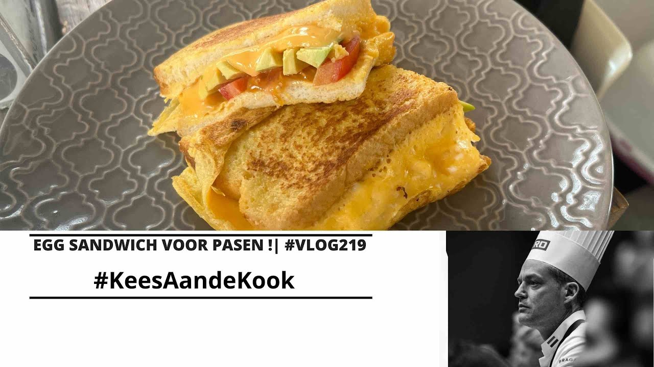 Egg sandwich voor Pasen ! | #Vlog219