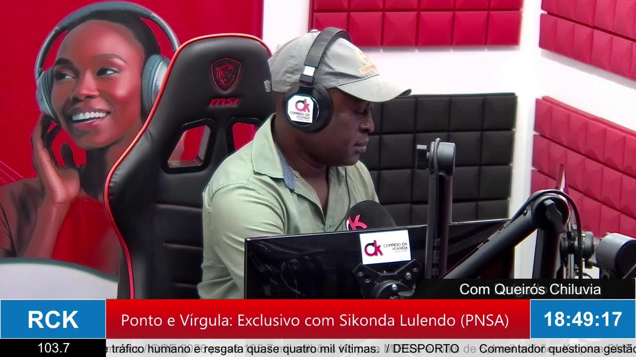 Ponto e Vírgula, exclusivo com Sikonda Lulelo, PR do PNSA - 103.7 FM - 28/01/2026
