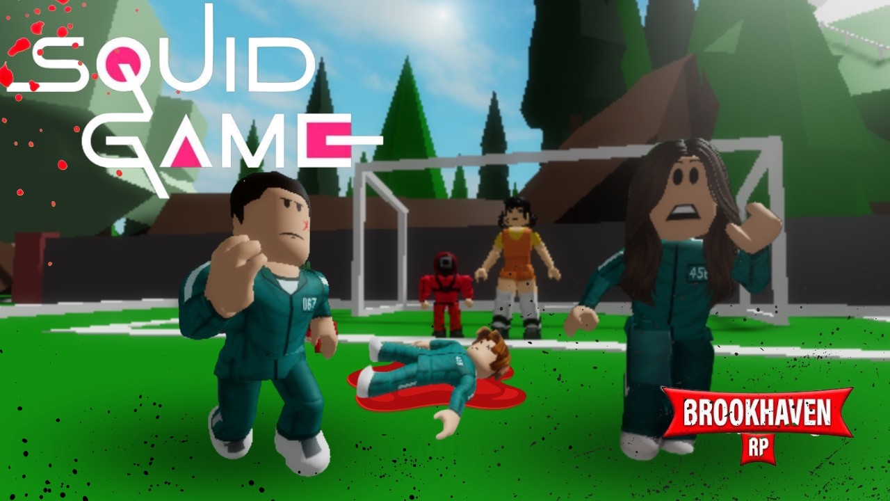 El juego del calamar- historia en Brookhaven/ Roblox RP🏡