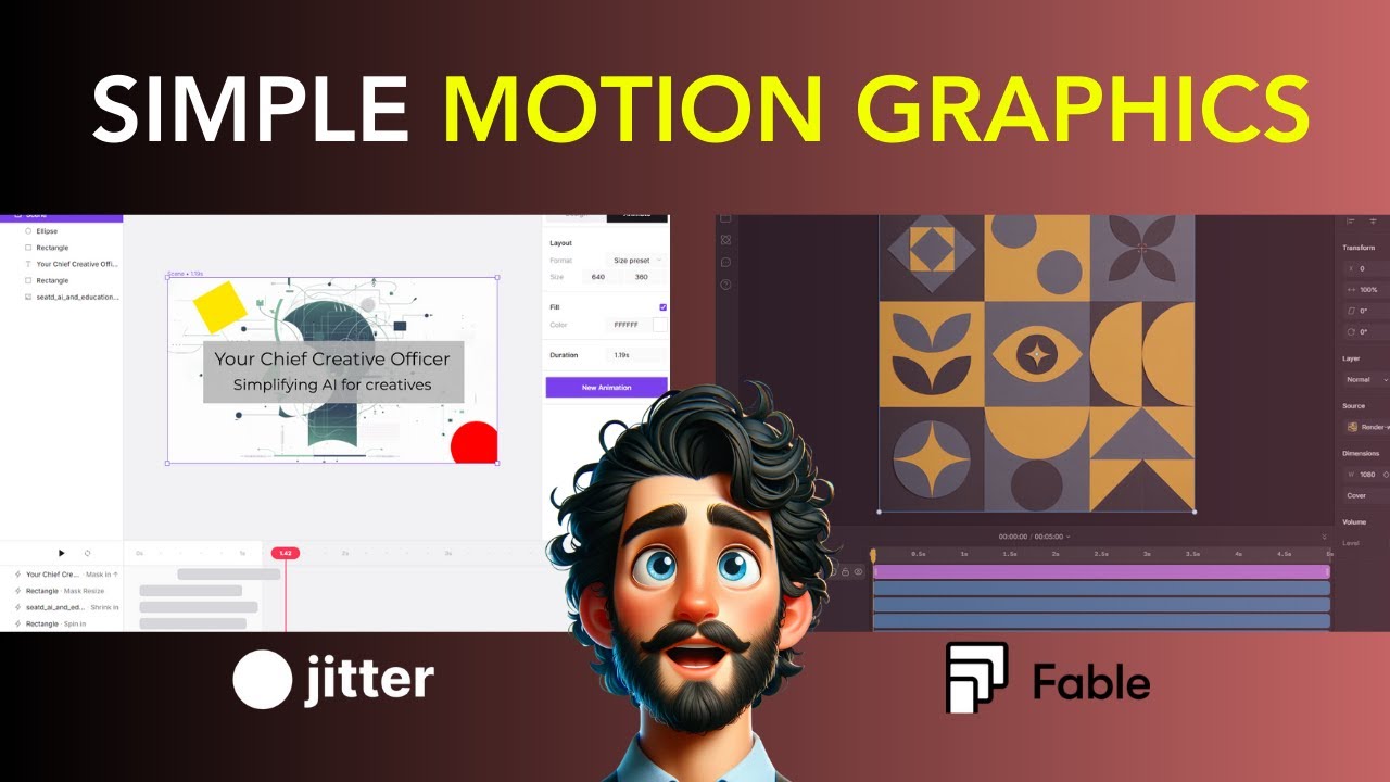 How to make simple Motion Graphics: Create beautiful motion&nbsp;design with these two tools!