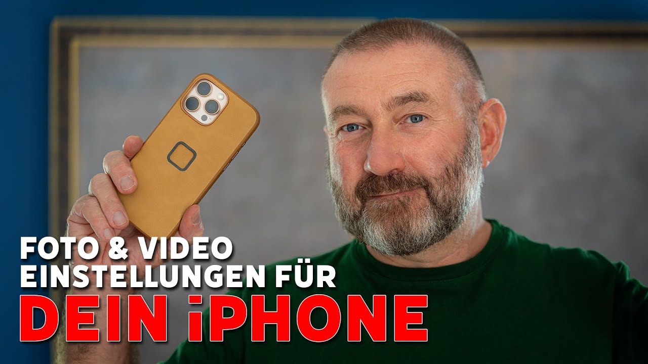 Foto & Video Einstellungen f&uuml;r Dein iPhone.