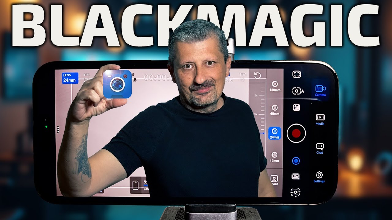 Blackmagic Camera App îți transformă telefonul într-o cameră de cinema