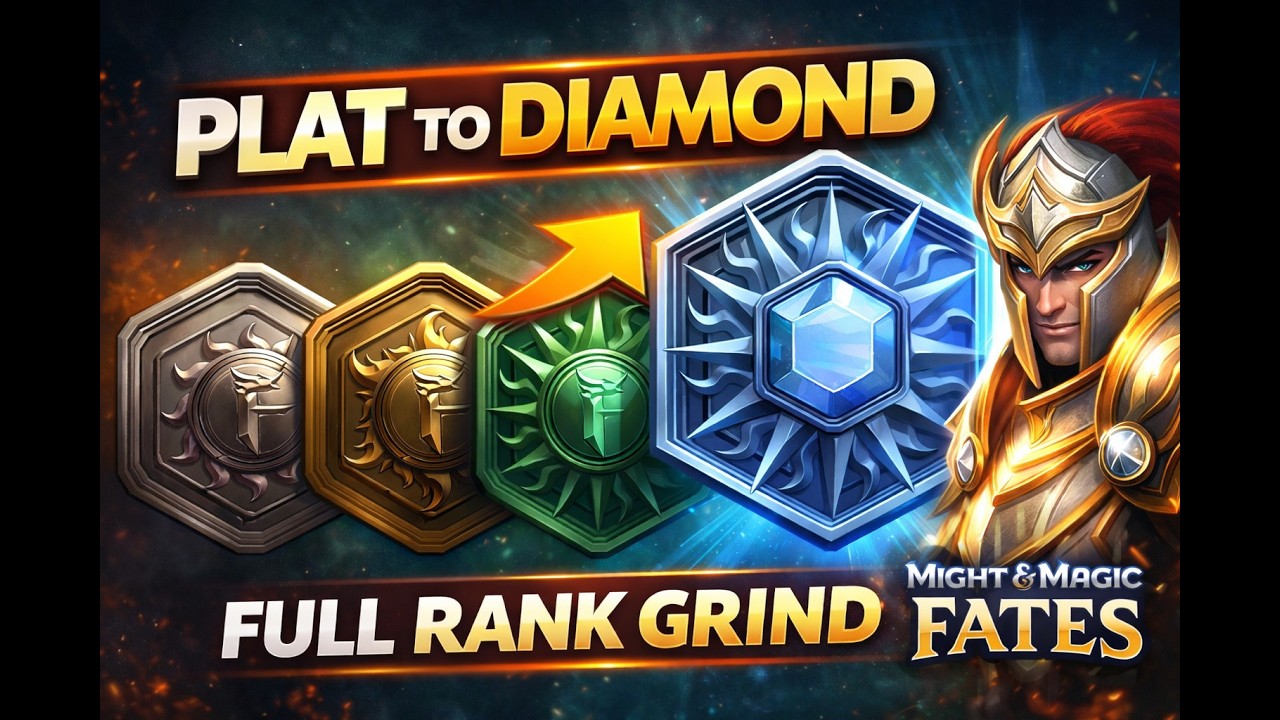 Platinum to Diamond Rank Grind! 💎 Full Climb in Might & Magic Fates