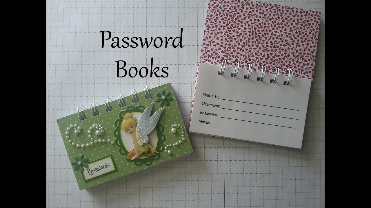 Password Book with Printable Pages