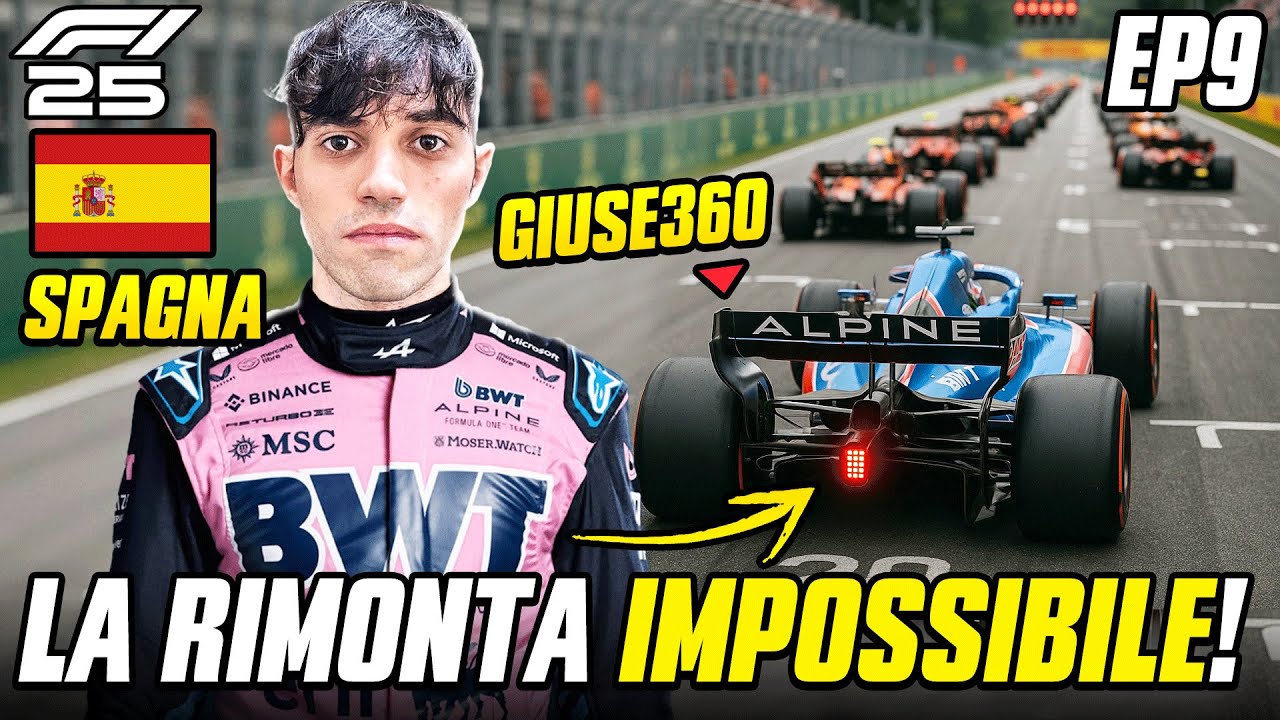 LA RIMONTA IMPOSSIBILE! PARTO ULTIMO IN SPAGNA! - F1 25 CARRIERA PILOTA EP.9