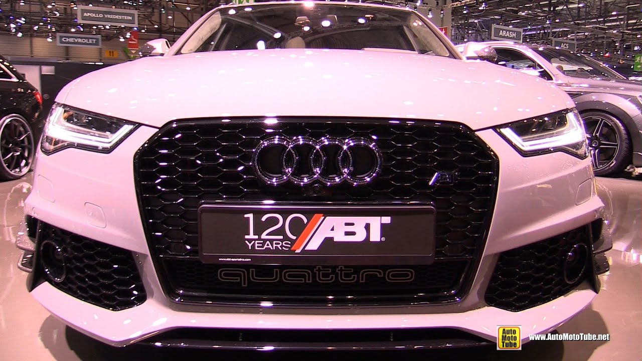 2016 Audi RS6 ABT - Exterior and Interior Walkaround - 2016 Geneva Motor Show