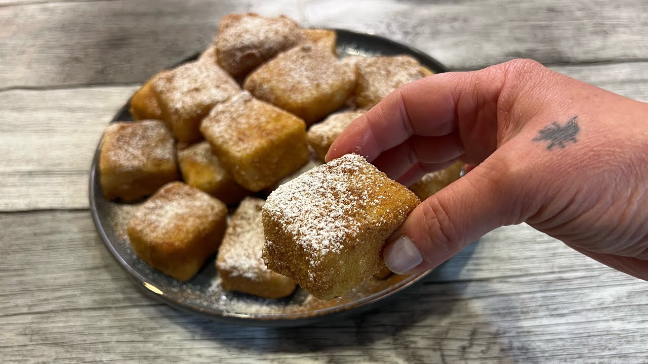 Latte fritto, deliziosi bocconcini dolci croccanti fuori e morbidì dentro..sono irresistibili!