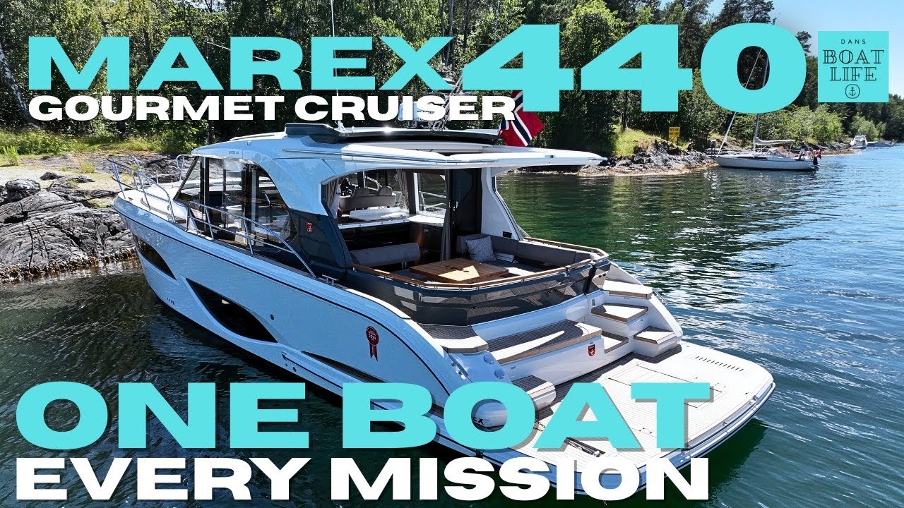 Can ONE BOAT do it ALL? Marex 440 Gourmet might be the answer...