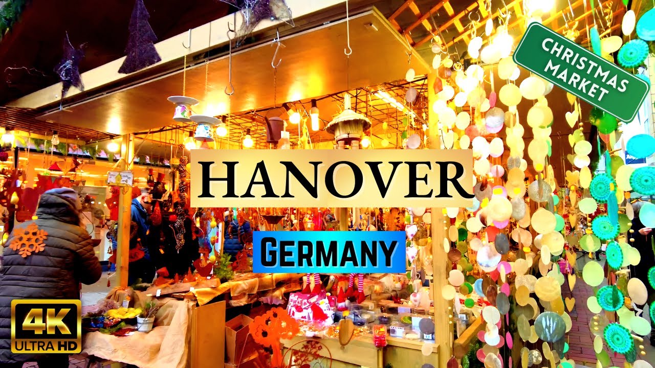 Walking Tour in Hannover Germany - Hanover Christmas Market - Christmas in Germany 2022