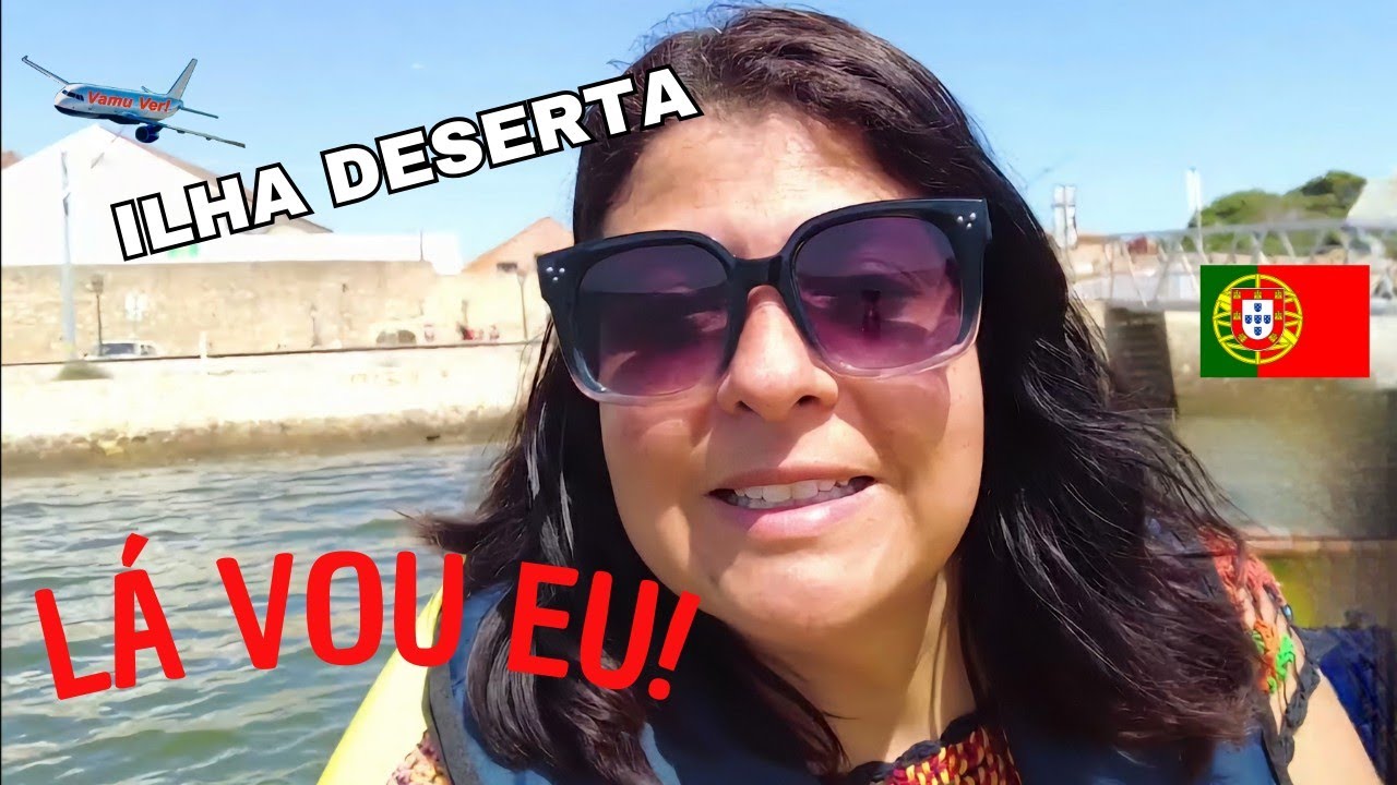 Passeio incrível por uma ilha escondida no Algarve