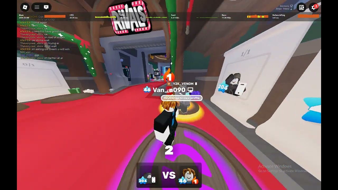 clutching 200lvl player