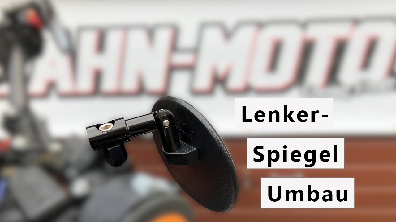 KTM 690 SMC Lenkerendenspiegel Shin Yo E Spiegel Montage-Anleitung (Tutorial)
