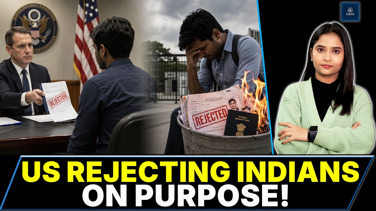 F1 Visa Rejected In 2 Minutes &mdash; 41% Indian Students Denied | US Student Visa 2026 | EIKOS Global