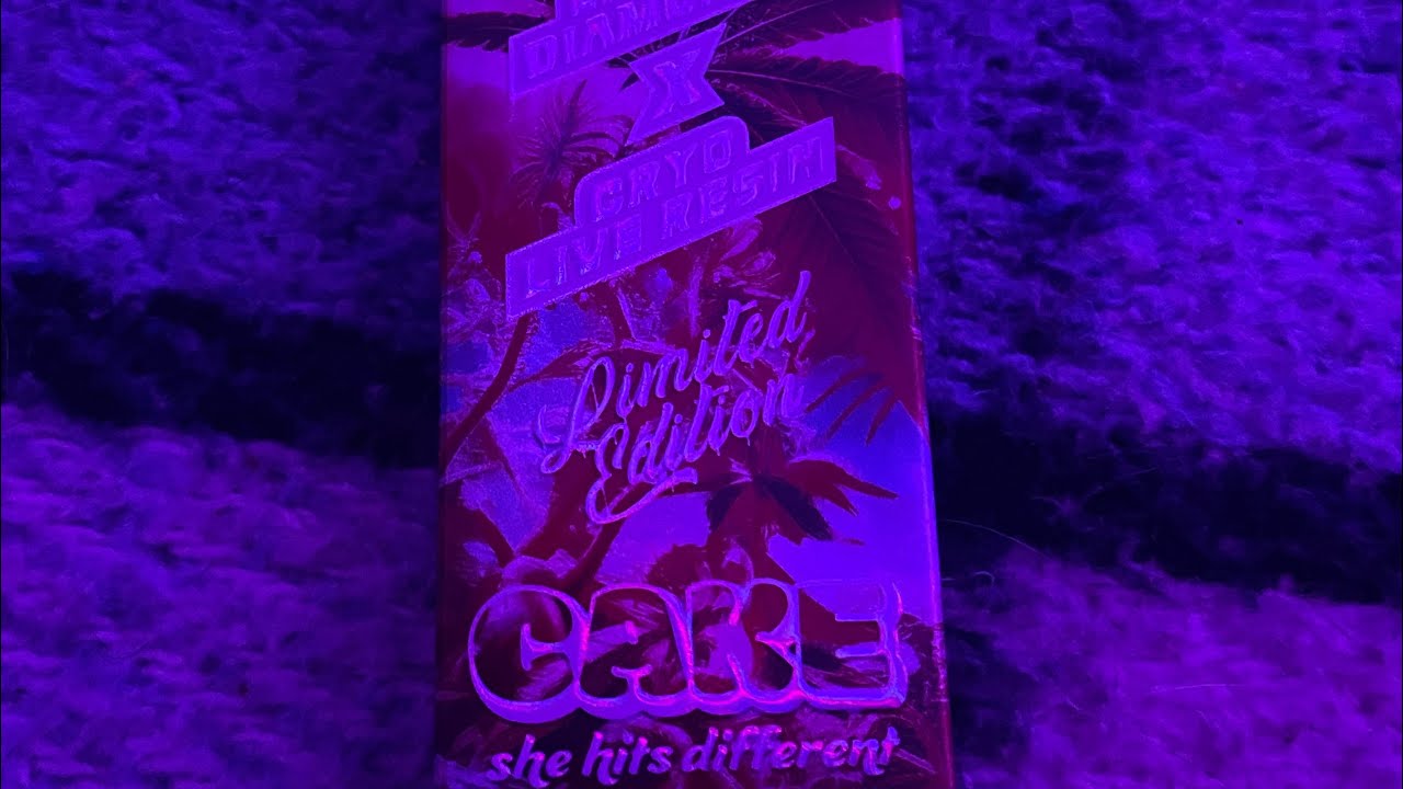 2g purple cake cryo live resin x liquid diamonds review cosmic collision